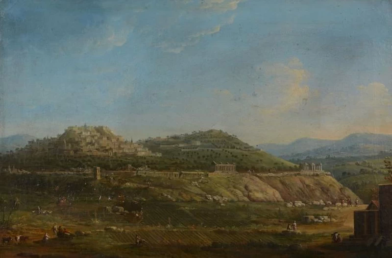 Veduta di Agrigento